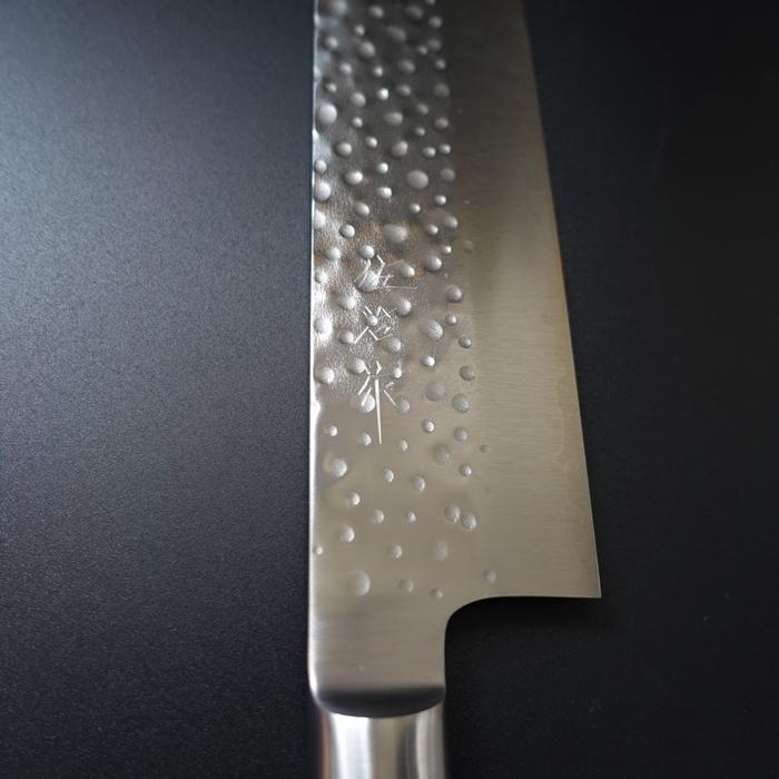 佐治作 包丁 菜切包丁 R2粉末ハイス 165mm 花梨柄 鎚目打 越前 佐治作 包丁 菜切包丁 R2粉末ハイス 165mm 花梨柄 鎚目打 越前