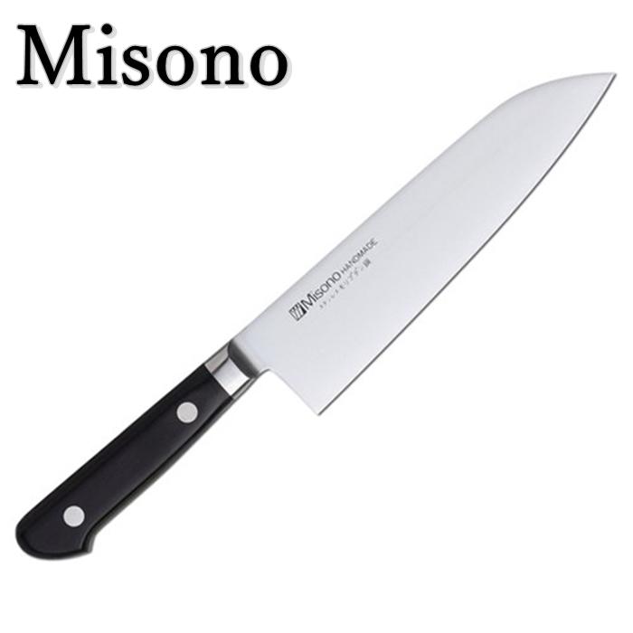 ミソノモリブデン鋼三徳包丁180mm ミソノ 包丁 モリブデン鋼 三徳包丁 180mm 日本製 両刃 : 啓仁 - 通販