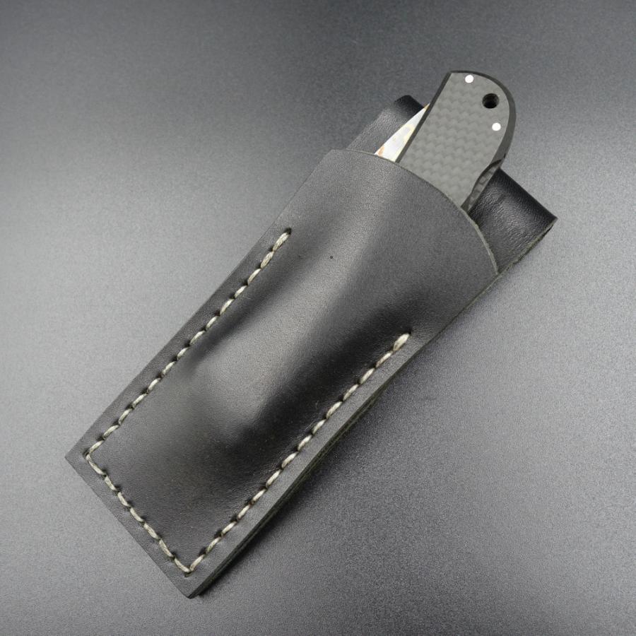 ダマスカス LION HUNTER VG-10鋼 レザーシース付き（多和 V金10号 