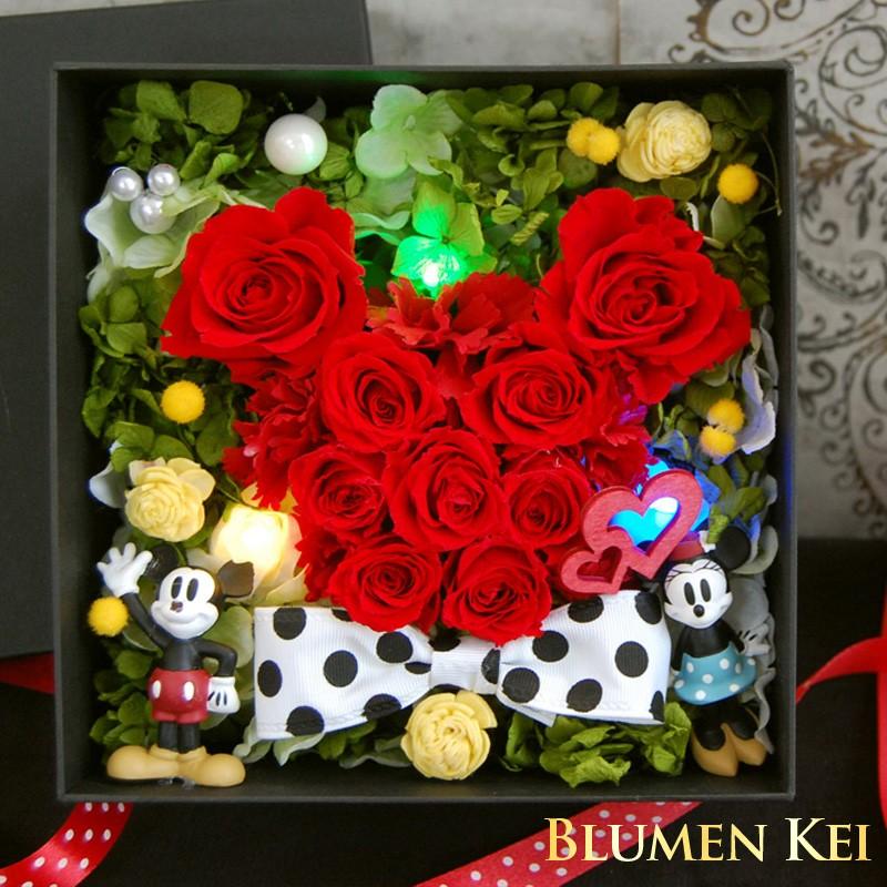 100 の保証 光る プリザーブドフラワー ミッキー ボックス L ギフト 誕生日 結婚祝い サプライズ メール便なら送料無料 Www Jolimmo Ch