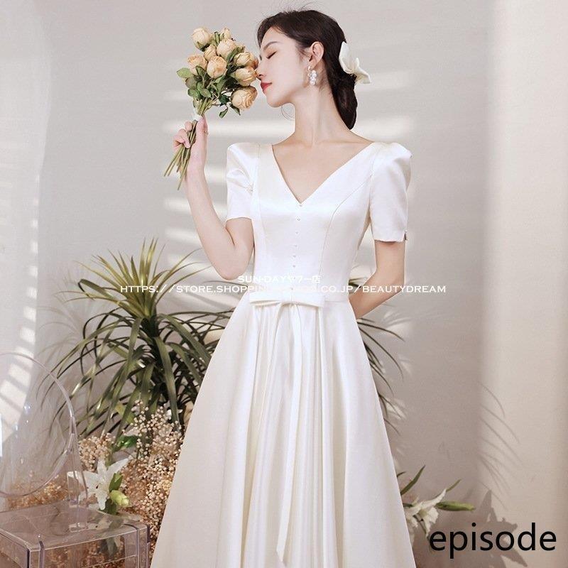 トップ 新入荷 ウェディングドレス ドレス フォーマルドレス 可愛いドレス エレガント パーティードレス 花嫁ロングドレス ワンピース結婚式 二次会 挙式hs6739 Champagne Dissaux Brochot Com