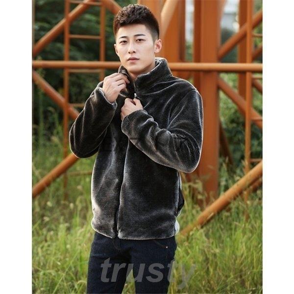 限 定 販 売 メンズ毛皮ジャケットフェイクファーメンズジャケットブラック毛皮アウターグレー