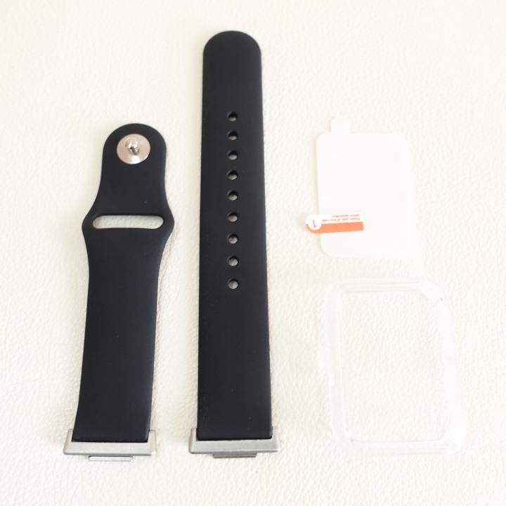 3点セット】 Huawei Watch Fit 2 スポーツバンド+クリアケース+TPU保護 