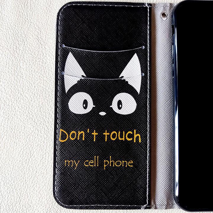 iPhoneSE 第二世代 第三世代 iPhone8 iPhone7 SE2 ネコ 猫 黒猫 ケース