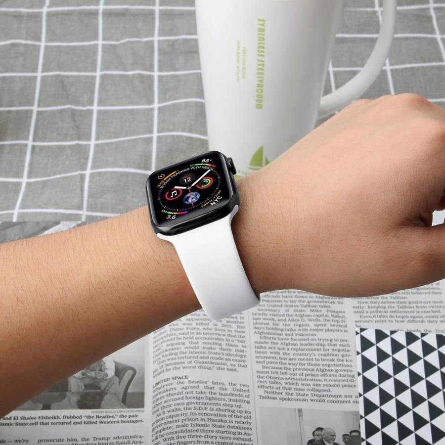 Apple Watch バンド series 8 7 6 5 4 3 2 1 ベルト スポーツ 44mm