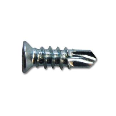 ピアスビス 三価クロメート 無溶接ビス D6皿ドリル （ランスタッチ
