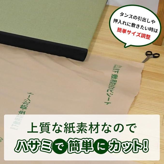 3枚セット】こうひん 防虫・防ダニ・防カビシート 1畳サイズ（約197