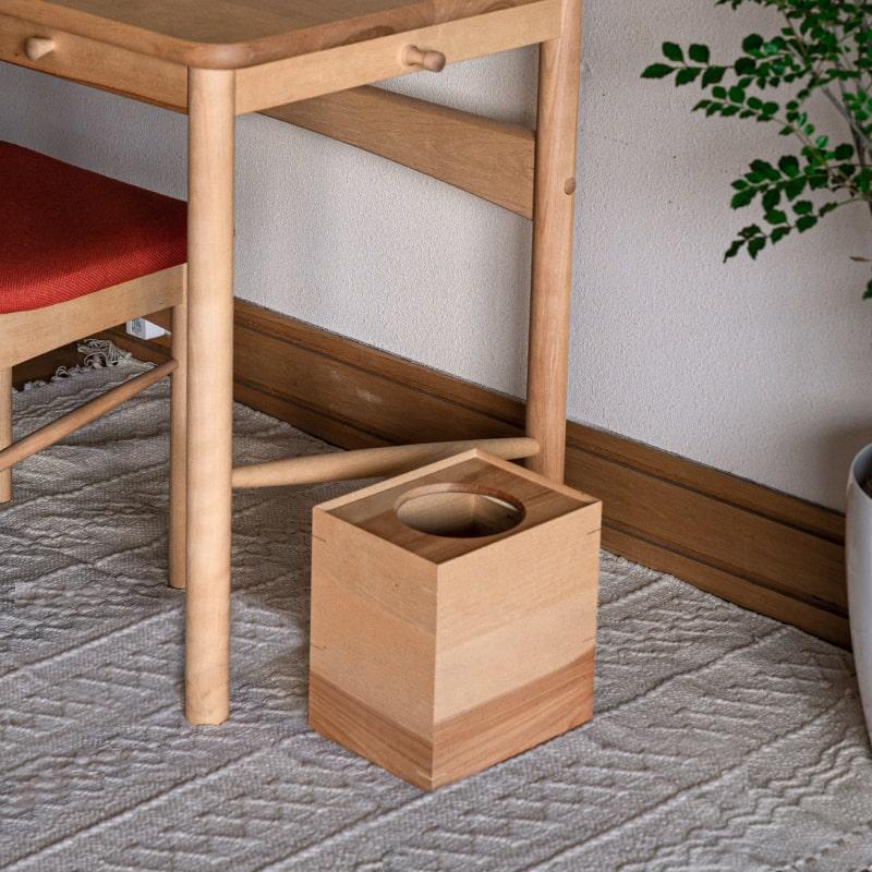 オークヴィレッジ　ダストボックス 木のインテリア】ダストボックス オークヴィレッジ oak village