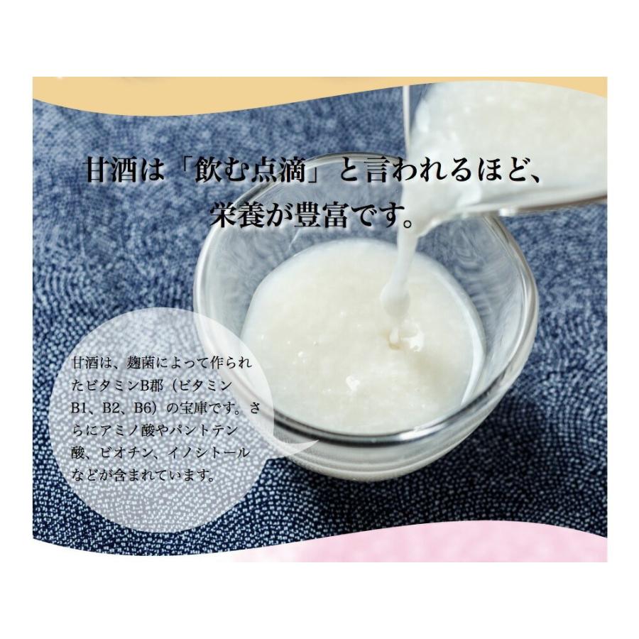 造り酒屋の甘酒 ノンアルコール 米と米麹だけ 砂糖不使用 900ml × 2本 ギフト セット | 遠藤酒造場 | 03