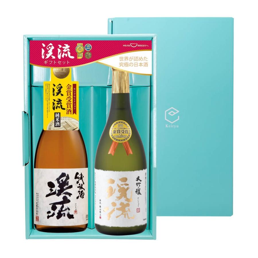 遠藤酒造場 日本酒 渓流 純米酒 / 渓流 大吟醸 ギフトセット 720ml