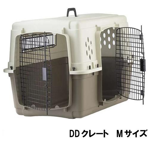 【お値下げ】2面ドア ペットロッジ DDクレート Mサイズ ペットロッジ DDクレート Mサイズ 2ドアバリケン : ケイズドッグ