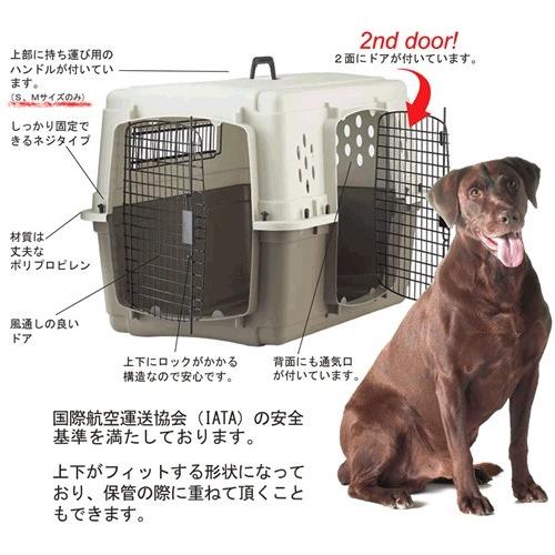 ペットロッジ DDクレート Mサイズ 2ドアバリケン : ケイズドッグ