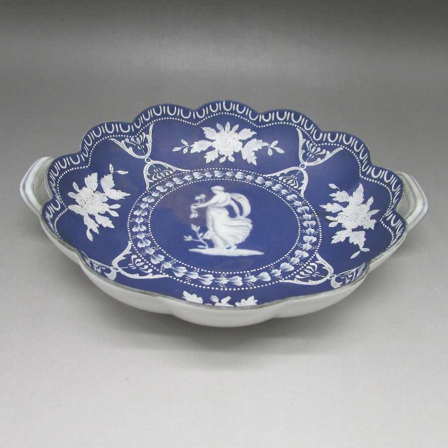 定番 オールドノリタケ U6075 ウェッジウッド風人物文ボウル 工芸品 民芸品 Emrya Com