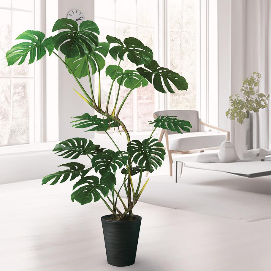 モンステラ おしゃれ 人気 インテリアグリーン 観葉植物 フェイク