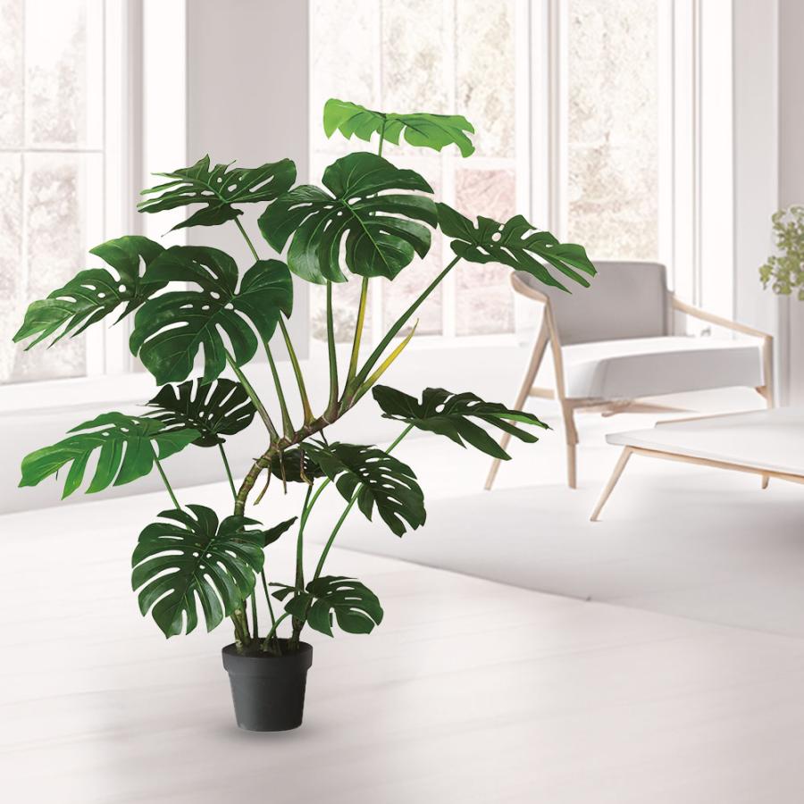 モンステラ おしゃれ 人気 インテリアグリーン 観葉植物 フェイク