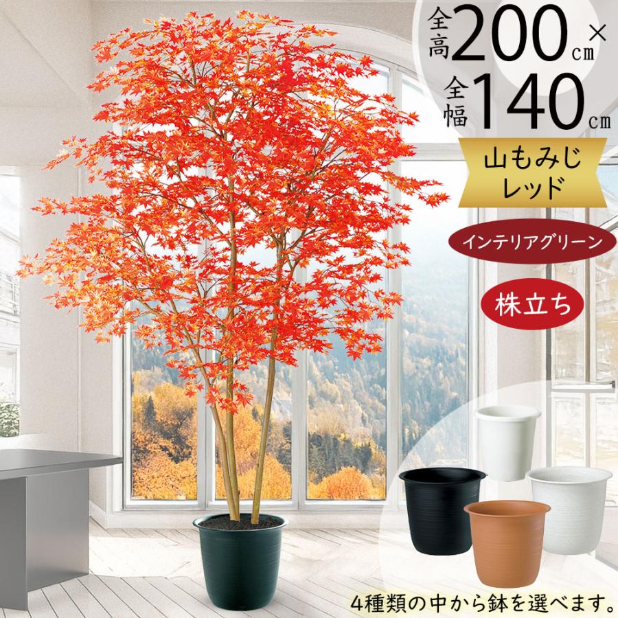 もみじ モミジ 大型 紅葉 おしゃれ インテリアグリーン フェイク