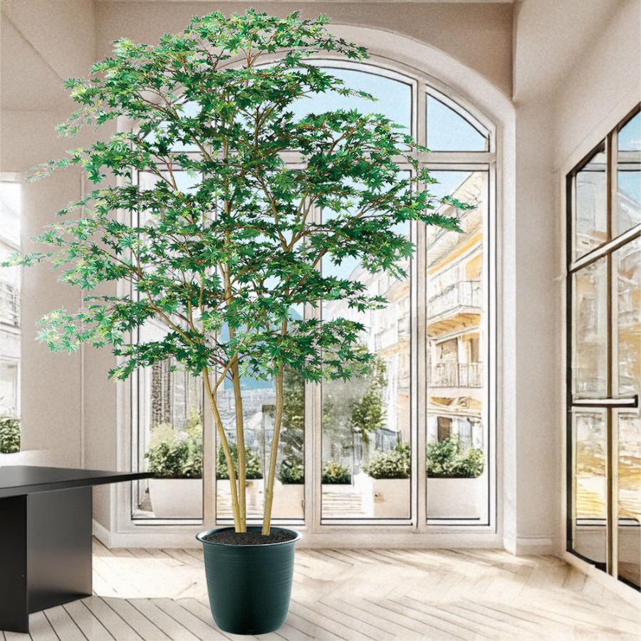 もみじ モミジ 大型 青紅葉 おしゃれ インテリアグリーン フェイク