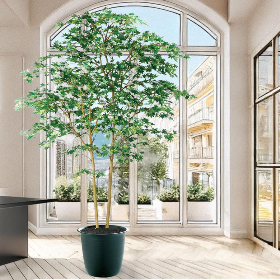 もみじ モミジ 大型 青紅葉 おしゃれ インテリアグリーン フェイク