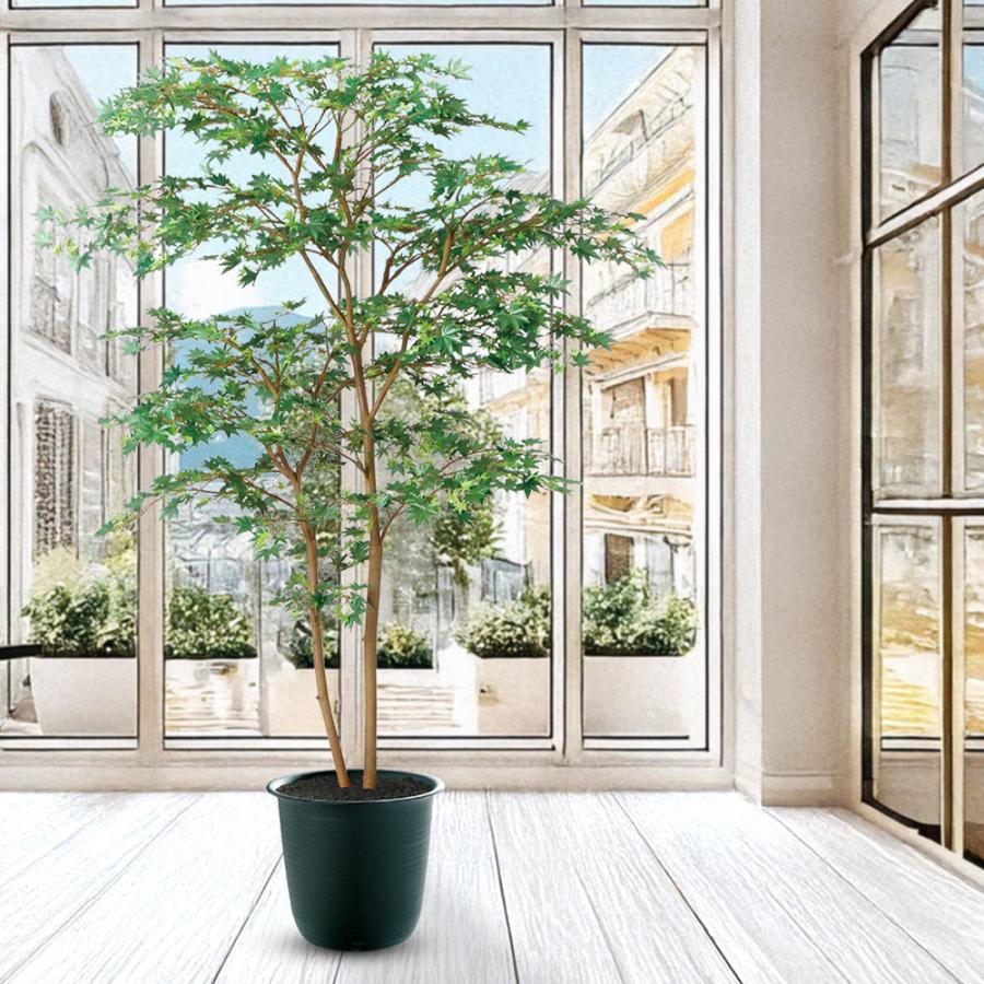 もみじ モミジ 大型 青紅葉 おしゃれ インテリアグリーン フェイク