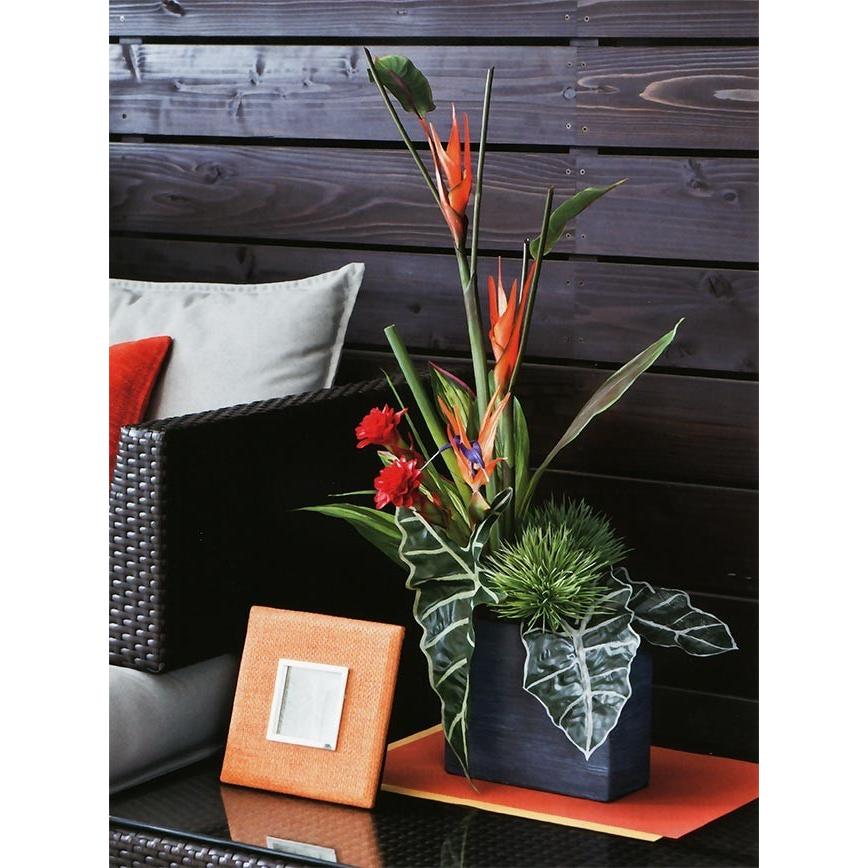 ストレリチア 造花 全長93cm 2本セット 極楽鳥花 アーティフィシャルフラワー 人工観葉植物 ストレチア A 人工観葉植物と造花の通販ケイシン 通販 Yahoo ショッピング