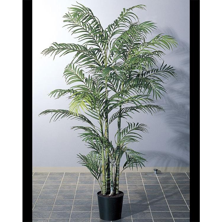 アレカヤシ 人工観葉植物 全高1.75m(ヤシ類 人工樹木 造花 フェイクグリーン インテリア トロピカル) a56009人工観葉植物と