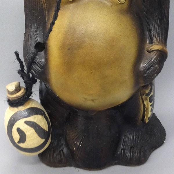 14時までの注文で即日配送 信楽焼 日本製 小田原狸 25号 全高75cm×幅