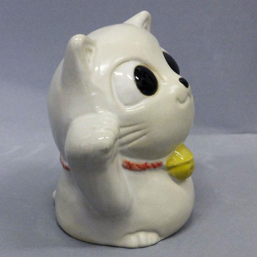 大人気 白猫 シロネコ 白ねこ 白ネコ 日本製 信楽焼 おしゃれ 招き猫
