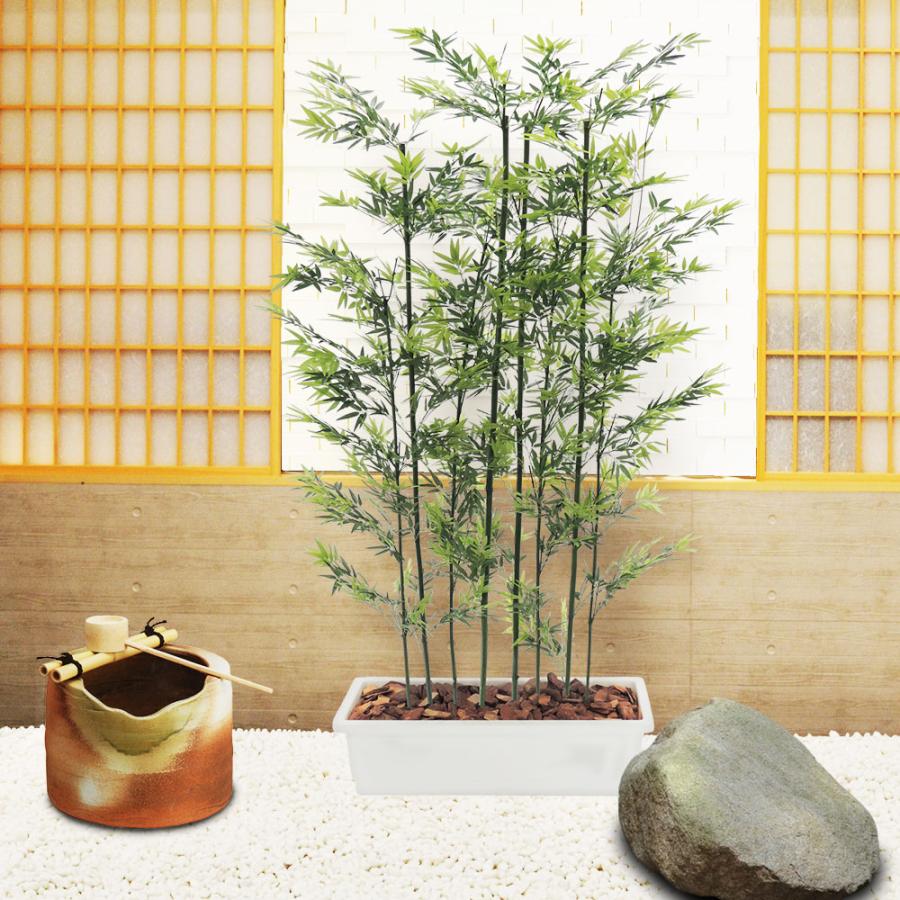 簾調　竹タペストリー調インテリア衝立　衝立前に、観葉植物等の引き立て役にも 小さな2連屏風竹簾ミニ衝立折り畳み式 ブラウンフレーム 観葉