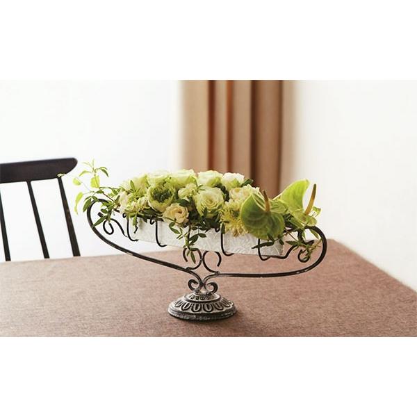 フラワーベース おしゃれ 花器 人気 インテリア 家具 陶器製 ホワイト