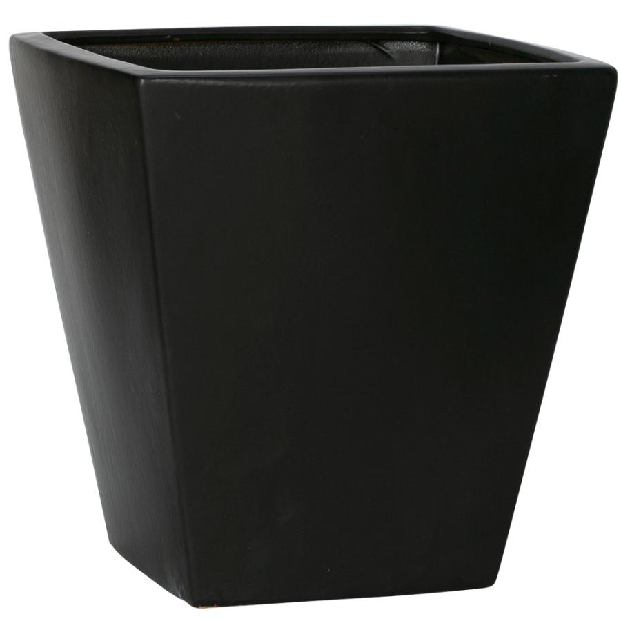 植木鉢 大型 おしゃれ 人気 プランター ブラック 黒 観葉植物 園芸用品