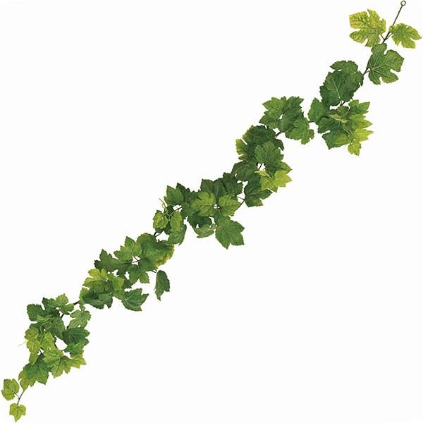 全長1 8m シッサス アイビー グリーン ガーランド 造花 フェイク 人工 葉物 葉 ツタ 偽物 装飾