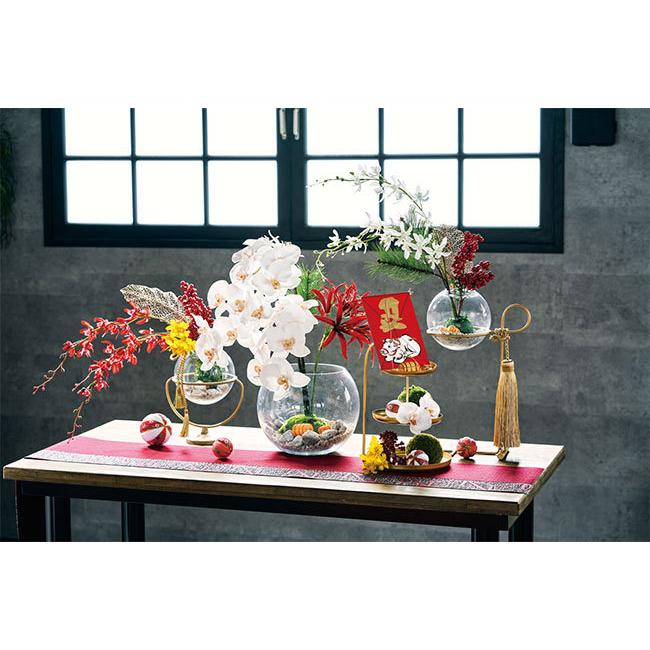 専用バードケージアレンジ フェイクグリーン 専用バードケージアレンジ フェイクグリーン