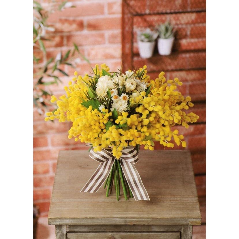 造花 ミモザ S 全長33cm 12本セット ミモザアカシア 人工観葉植物 アレンジ K 7186 Fm8086 人工観葉植物と造花の通販ケイシン 通販 Yahoo ショッピング