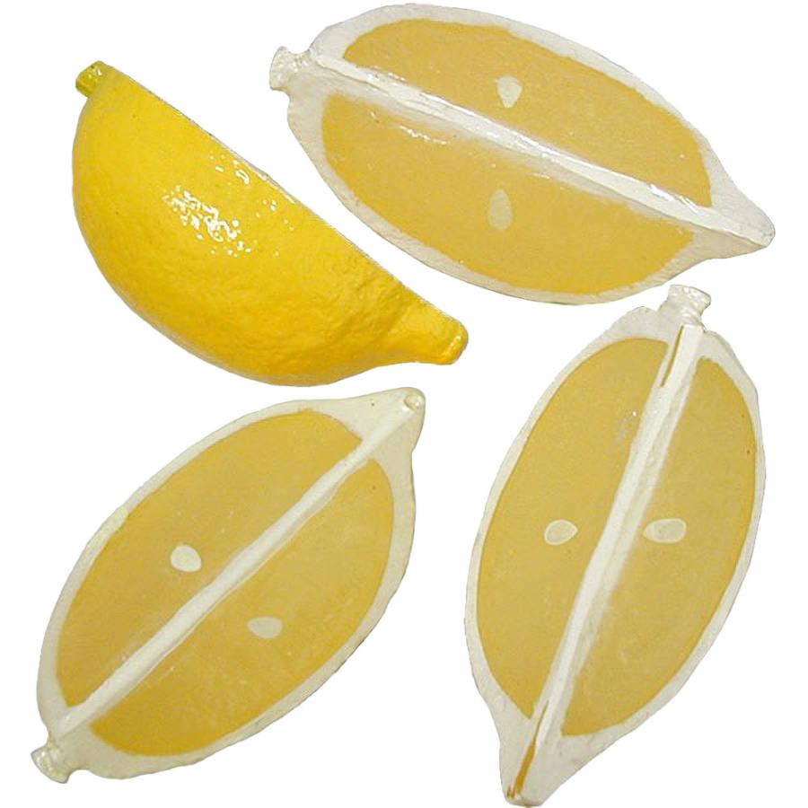 食品サンプル レモン 檸檬 れもん リアル フェイクフード カット