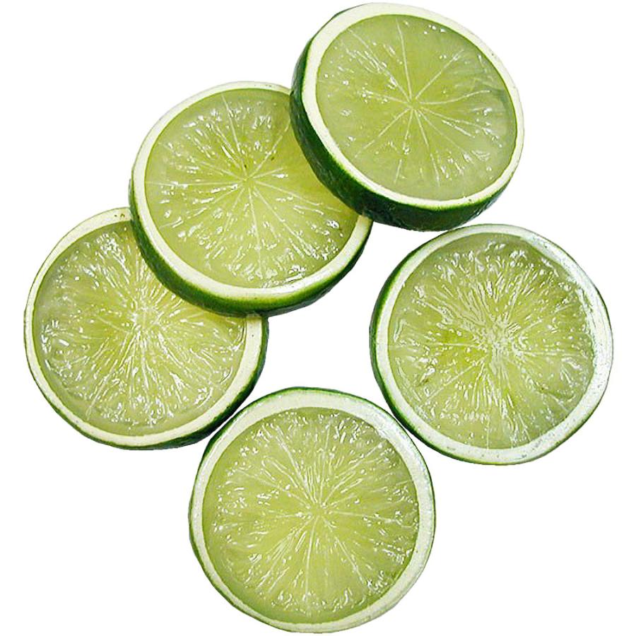 食品サンプル ライム スライス 輪切り カット 柑橘 リアル フェイク