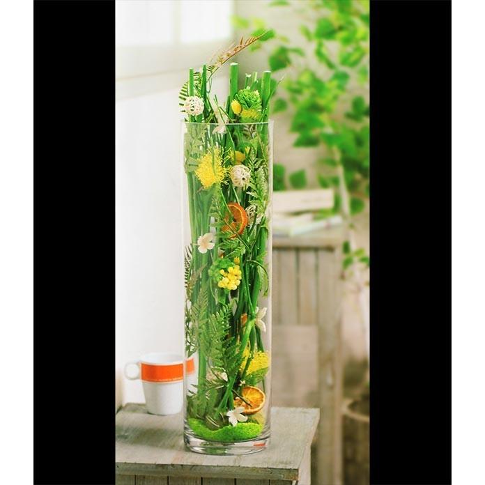 好評 ガラス花器 シリンダースリム 円柱型 全高50cm 直径14cm 透明 クリア 硝子 花瓶 花器 花入れ フラワーベース 筒形 筒型 アレンジ 会場装花 Gg1109 人工観葉植物と造花の通販ケイシン 通販 Yahoo ショッピング