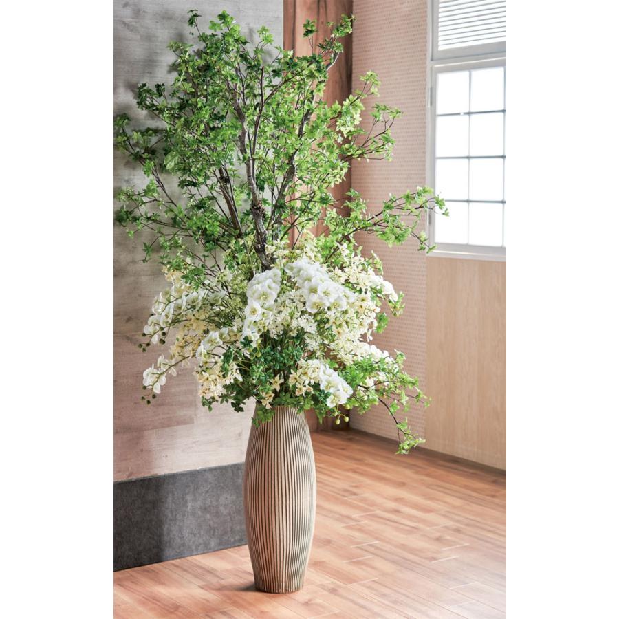 花桶 おしゃれ フラワーベース 花器 花入れ 深鉢 トール プラスチック