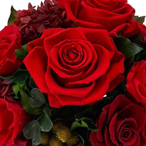 プリザーブドフラワー ローズ 全高31cm 直径24cm バラ 薔薇 ばら 天然素材 陶器製 クリアケース入り ギフト フラワーアレンジメント Kd Bd25 3 人工観葉植物と造花の通販ケイシン 通販 Yahoo ショッピング