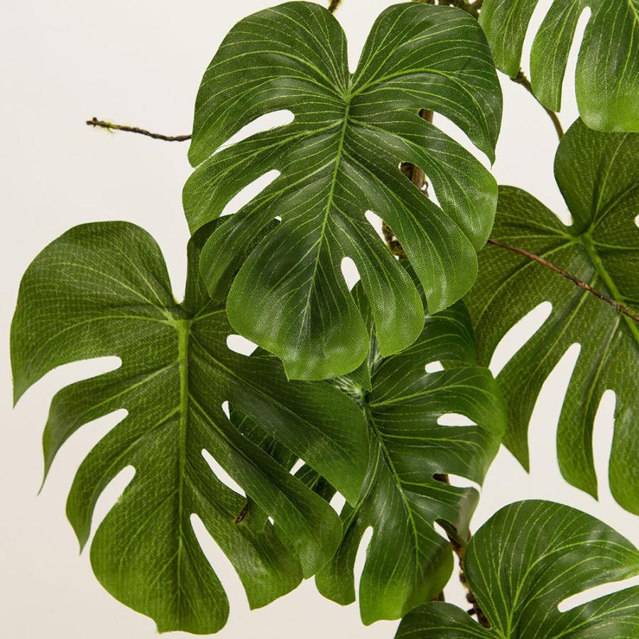 モンステラ 全長110cm 造花 フェイクグリーン インテリアグリーン 南国 トロピカル 人工観葉植物 Kd F21g3032 人工観葉植物と造花の通販ケイシン 通販 Yahoo ショッピング