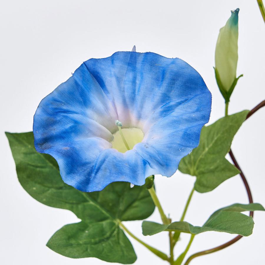 あさがお 造花 全長35cm 4本セット アサガオ 朝顔 人工観葉植物 アーティフィシャルフラワー Kd F22m3 105 人工観葉植物と造花の通販ケイシン 通販 Yahoo ショッピング