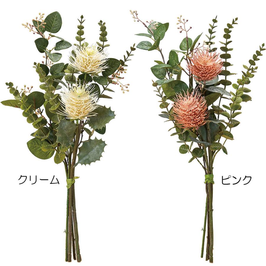 バンクシア ブーケ 造花 全長55cm ワイルドフラワー 野生植物 人工観葉植物 花束 インテリア Kd F22m8728 人工観葉植物と造花の通販ケイシン 通販 Yahoo ショッピング