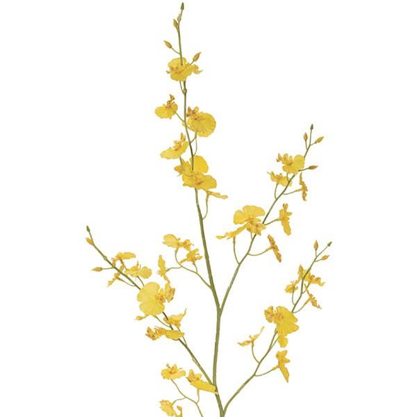 造花 オンシジューム 全長85cm 4本セット オンシジウム ラン 人工観葉植物 花材 アレンジ Kd Fm1004 人工観葉植物と造花の通販ケイシン 通販 Yahoo ショッピング