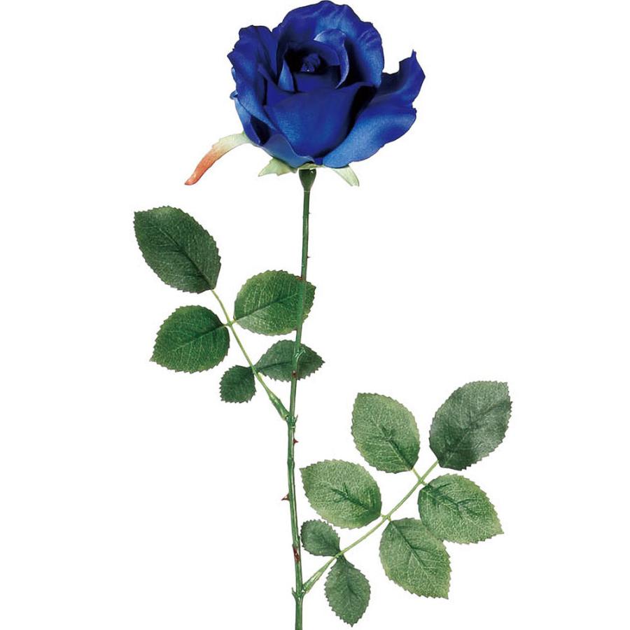 バラ 造花 ロイヤルブルー ローズ 薔薇 ばら 人気 おしゃれ リアル