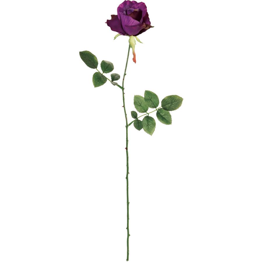 バラ 造花 ディープパープル ローズ 薔薇 ばら 人気 おしゃれ リアル