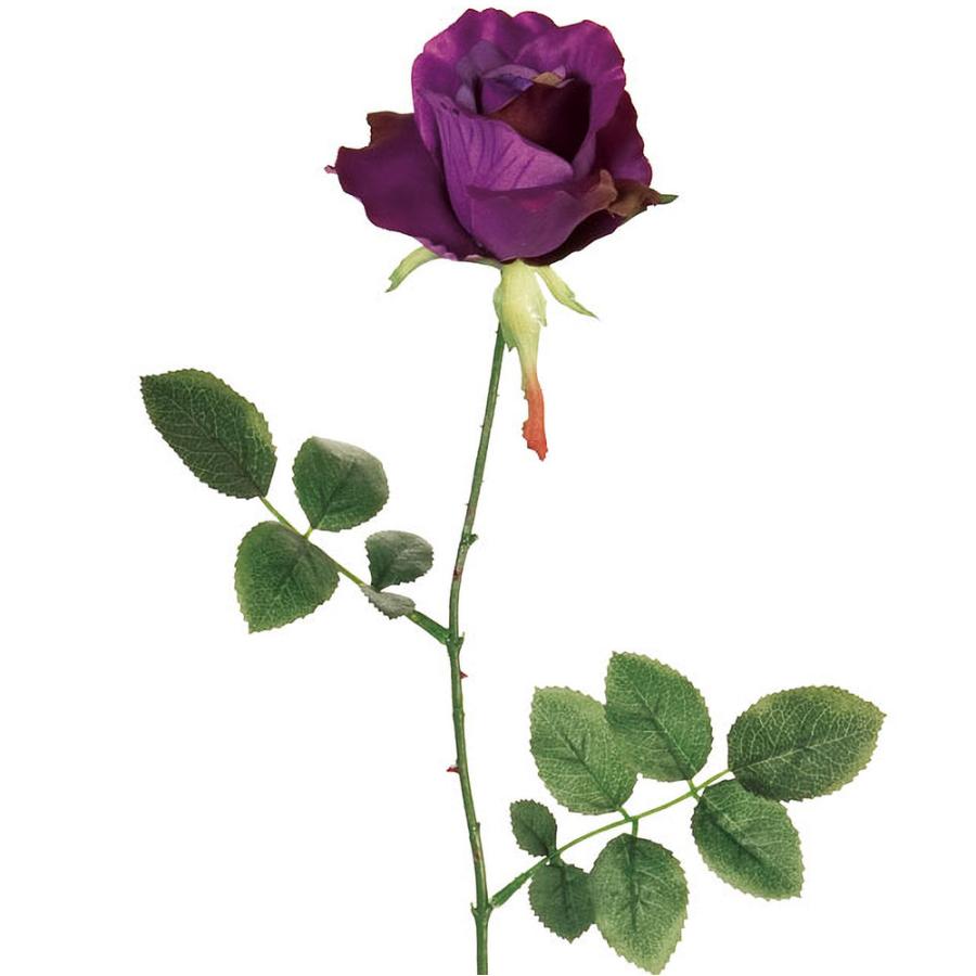 バラ 造花 ディープパープル ローズ 薔薇 ばら 人気 おしゃれ リアル