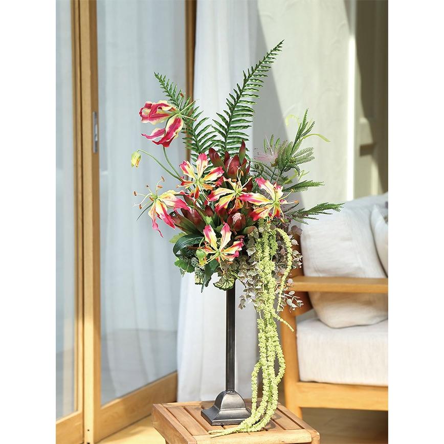 造花 アマランサス 全長65cm 2本セット 人工観葉植物 花材 フラワーアレンジメント Kd Fm1391 人工観葉植物と造花の通販ケイシン 通販 Yahoo ショッピング