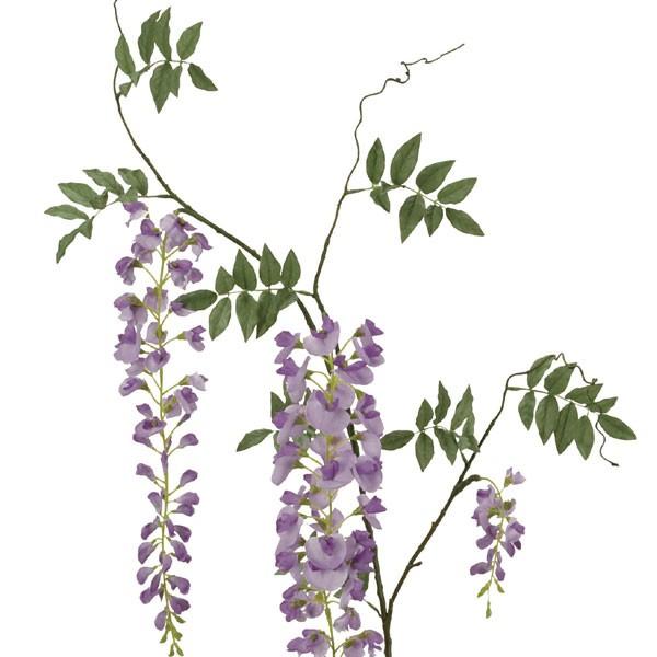 造花 藤 全長1 56m 藤枝 野田藤 紫藤 フジ ふじ 藤 ウィステリア 人工観葉植物 花材 アレンジメント Kd Fm6226 人工観葉植物と造花の通販ケイシン 通販 Yahoo ショッピング