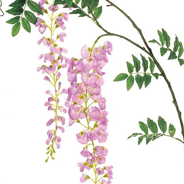 造花 藤 全長1 56m 藤枝 野田藤 紫藤 フジ ふじ 藤 ウィステリア 人工観葉植物 花材 アレンジメント Kd Fm6226 人工観葉植物と造花の通販ケイシン 通販 Yahoo ショッピング