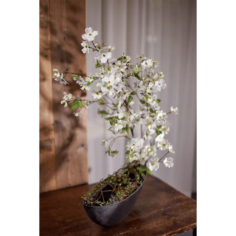 造花 花みずき 大枝 全長135cm 花水木 人工観葉植物 花材 アレンジメント Kd Fm873 人工観葉植物と造花の通販ケイシン 通販 Yahoo ショッピング
