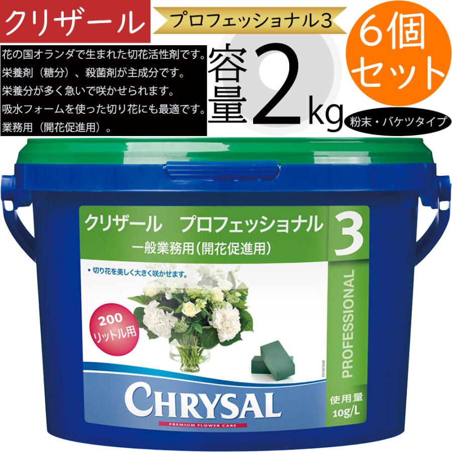 業務用 切花活性剤 クリザール プロフェッショナル3 2kg